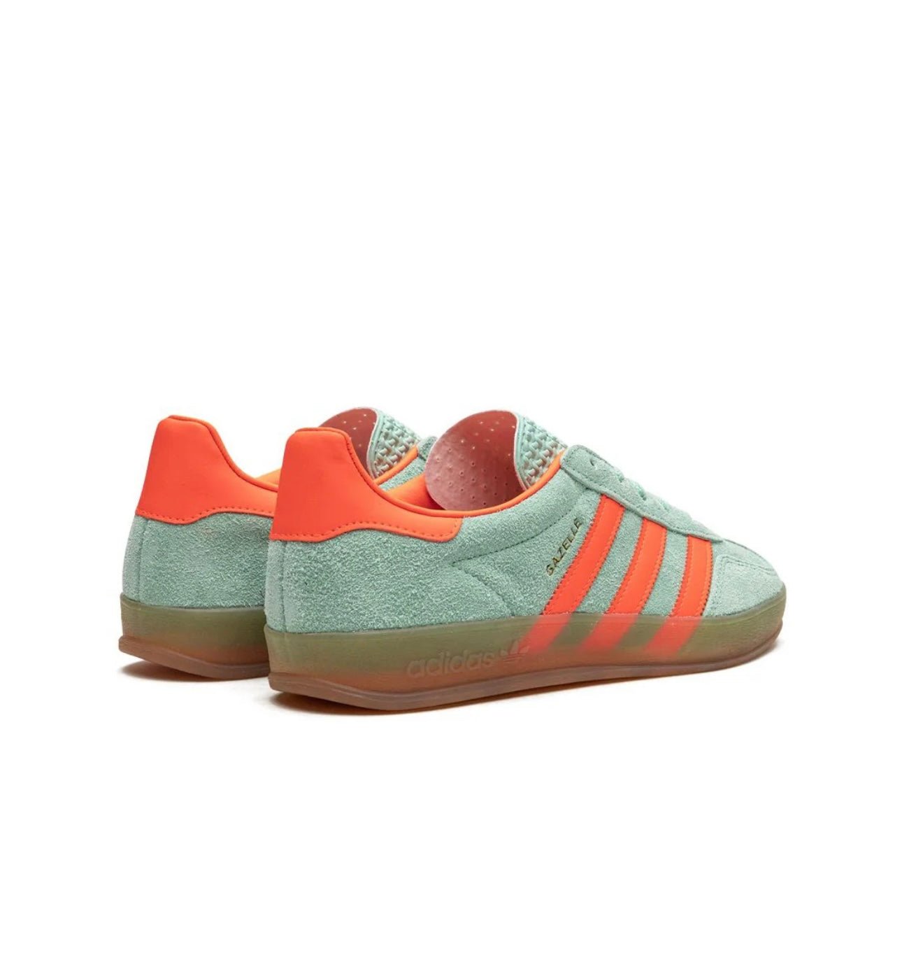 Adidas gazelle Light Green peach - Sneakers Club EU | Authentic Sneakers Online Nike, Adidas, Jordan & More