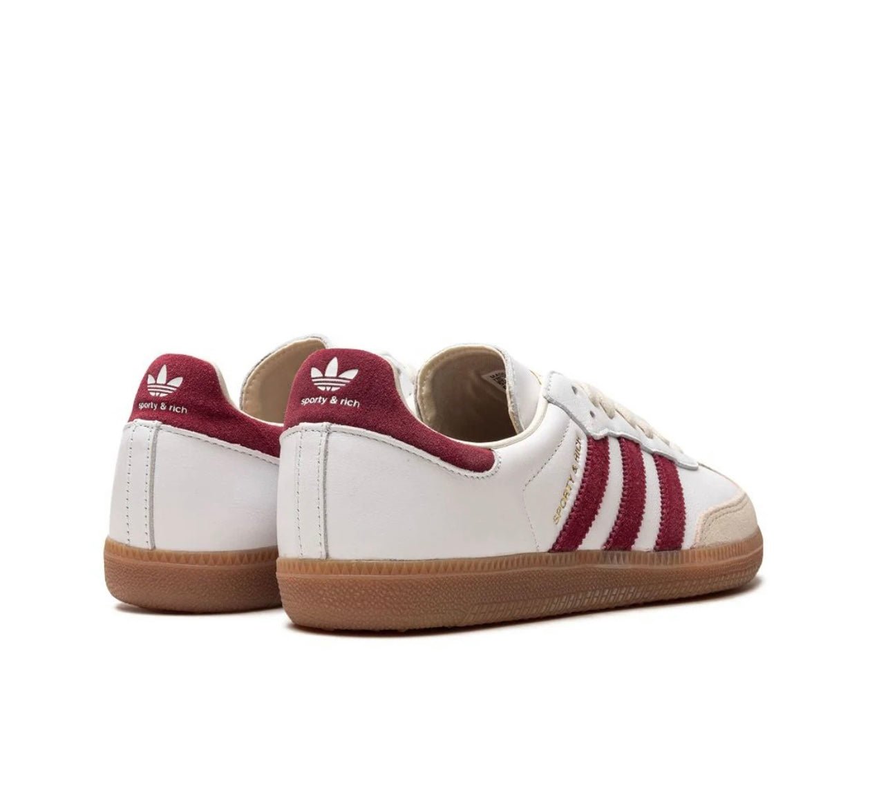 Adidas Samba Sporty & Rich White Red - Sneakers Club EU | Authentic Sneakers Online Nike, Adidas, Jordan & More