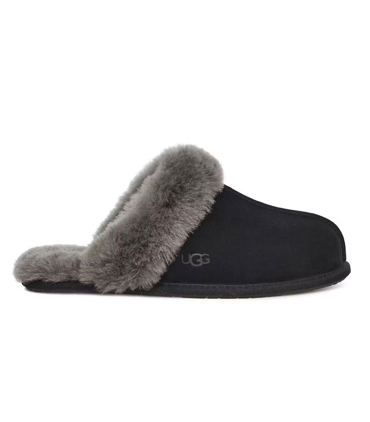 Ugg shearing - trim slippers black grey - Sneakers Club EU | Authentic Sneakers Online Nike, Adidas, Jordan & More