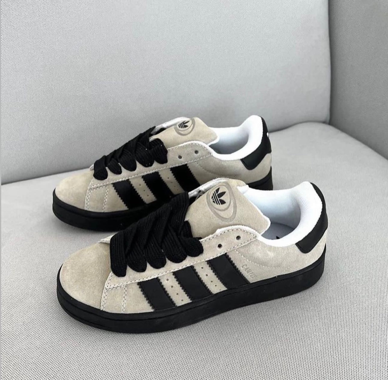Adidas Campus Cream Black - Sneakers Club EU | Authentic Sneakers Online  Nike, Adidas, Jordan & More