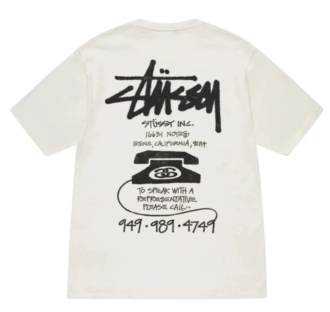 Stussy T-shirt Vieux Cochon de Téléphone | חולצת סטוסי